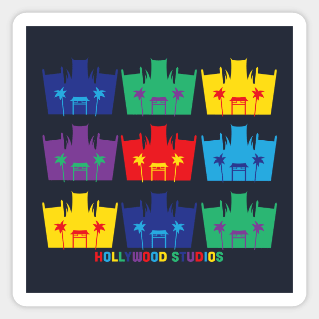 Hollywood Studios Theater Sticker by Lunamis